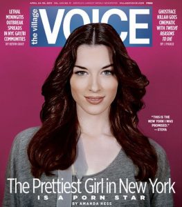 Stoya,The Village Voice, 2013
